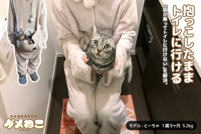 В Японии придумали костюм для любителей кошек