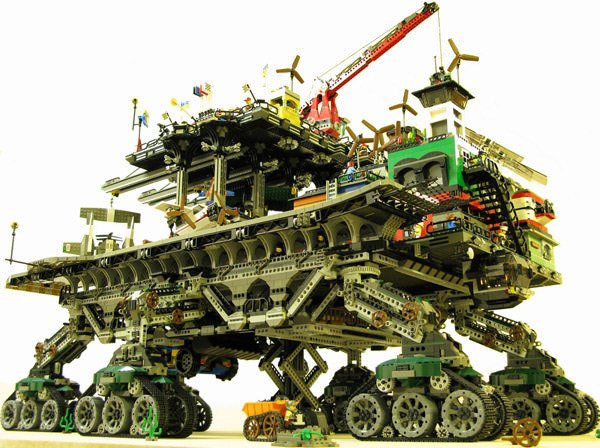 Грандиозные сооружения из LEGO
