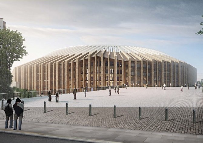 Проект-дизайн нового стадиона