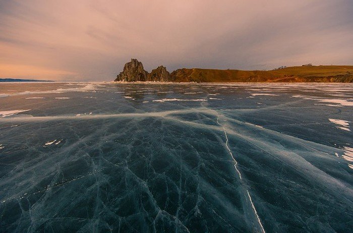 Пейзажи зимнего Байкала (35 фото)