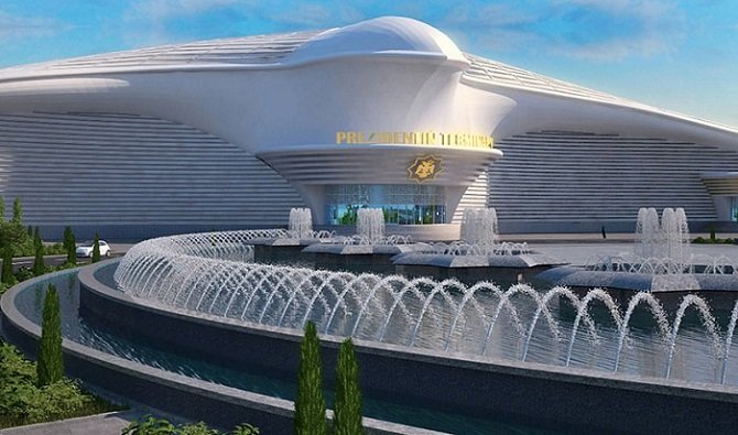Потрясающий аэропорт «Летящий сокол» строится в Туркменистане