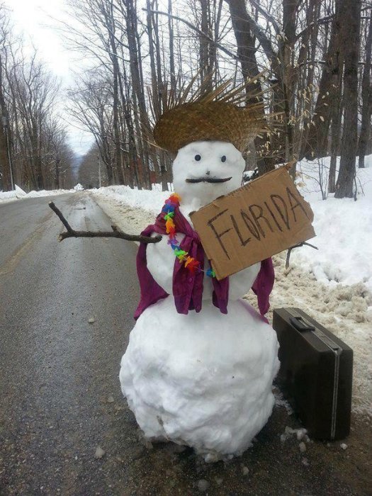 Креативные снеговики от людей с отличным чувством юмора (15 фото)
