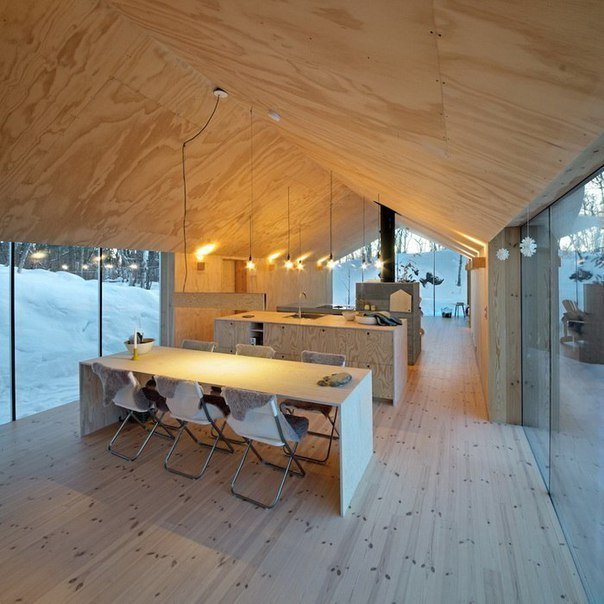 Уютный дом в норвежском городке Ол