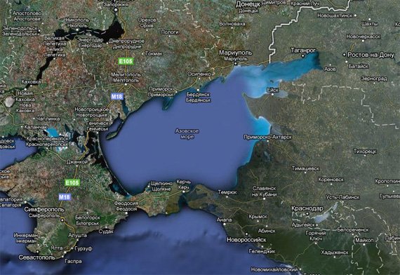 Несколько фактов про Азовское море