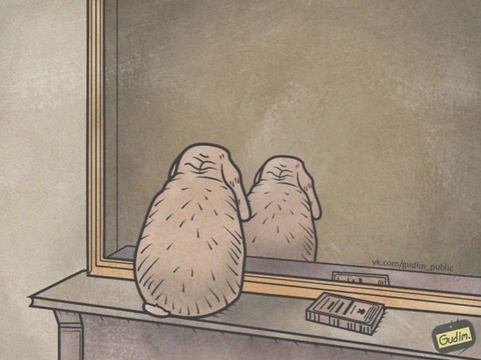 Cаркастические рисунки Антона Гудима (40 картинок)