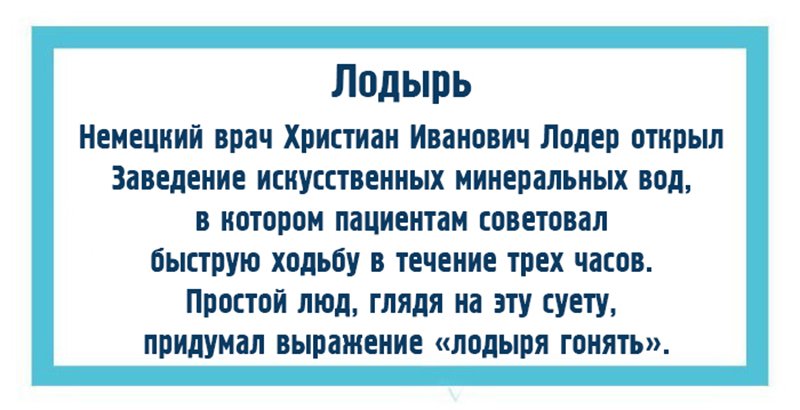 15 открыток о происхождении некоторых слов