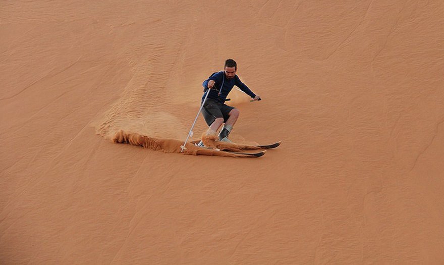 Катание на горных лыжах в Африке