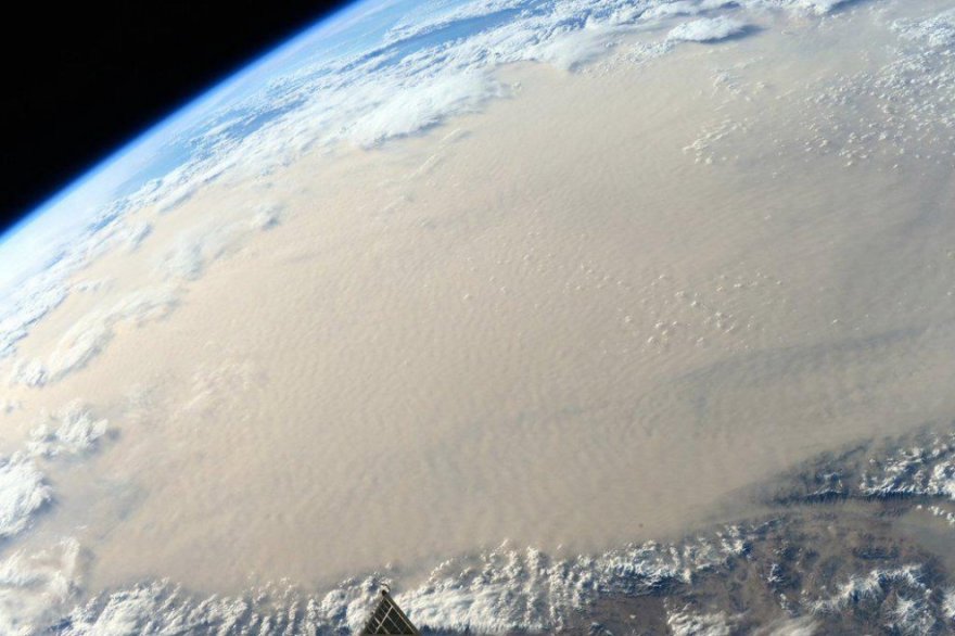 Снимки астронавта Скотта Келли с борта МКС