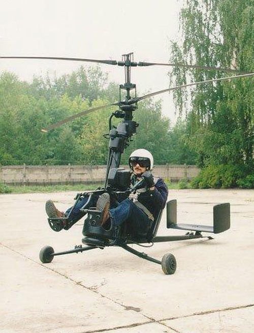 Одноместный разборный  вертолет для Минобороны СССР (5 фото)