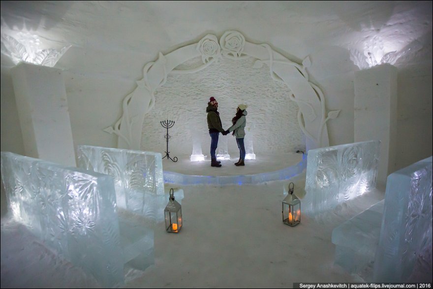 Ледяные отели морозной Лапландии