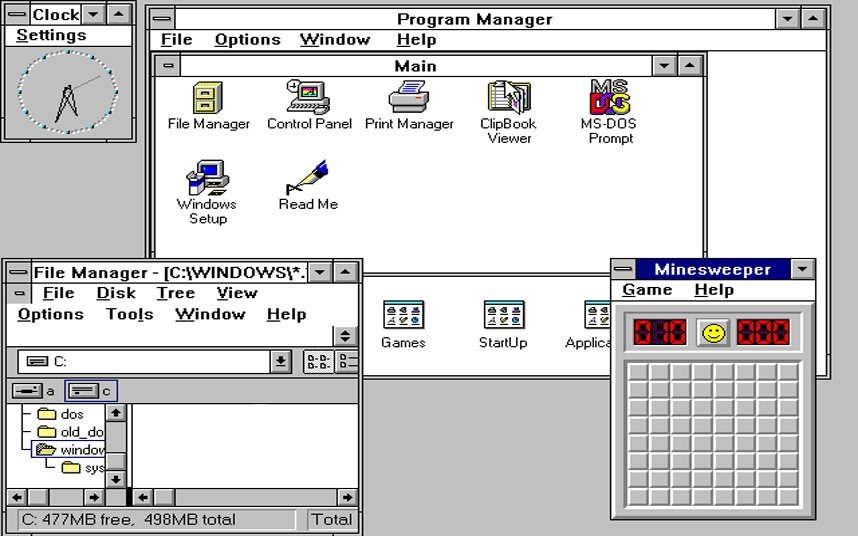 Эволюция операционной системы Windows