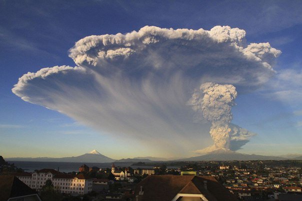 Впечатляющие снимки извержений вулканов