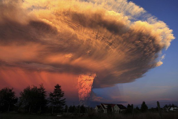 Впечатляющие снимки извержений вулканов