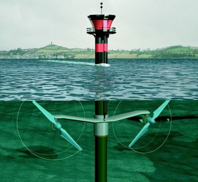 Подводный ветрогенератор (10 фото)