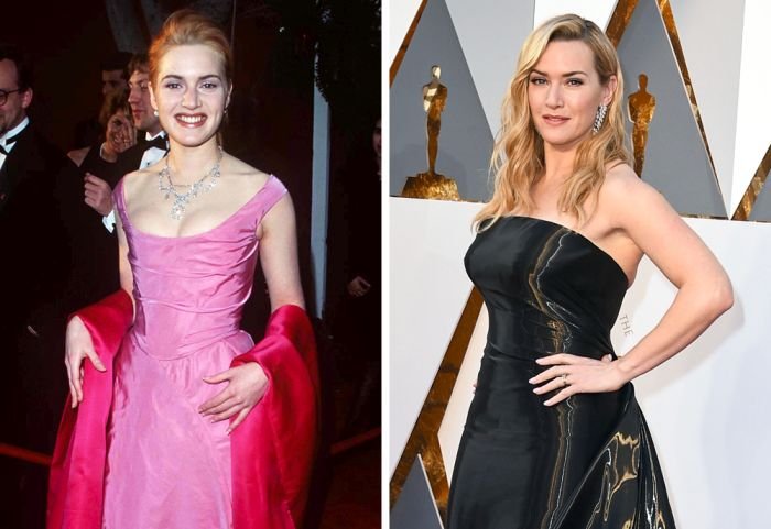Голливудские актеры на своей первой церемонии «Оскар» и сейчас (15 фото)