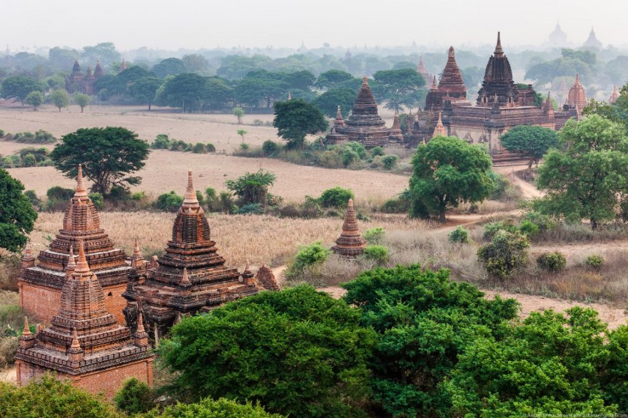 Живописный Баган — главная достопримечательность Мьянмы