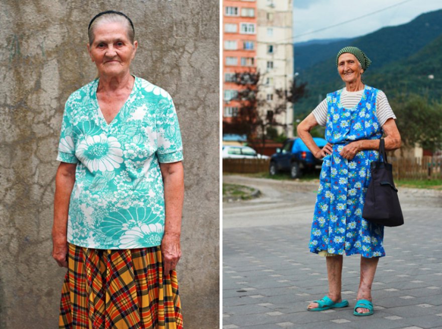 Мода: Русские пенсионеры спешат на подиум