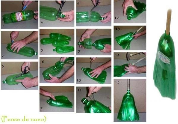 Оригинальные изделия из пластиковых бутылок