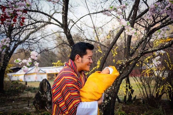 108 тысяч деревьев высадили в честь рождения принца в королевстве Бутан