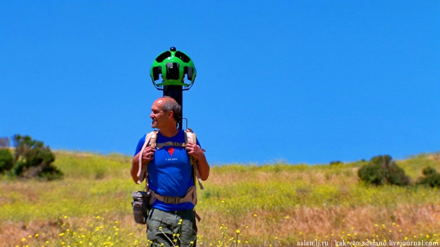 Как делают панорамы для Google Street View