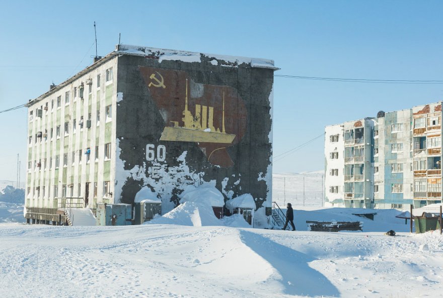 Cуровый арктический оазис за Полярным кругом