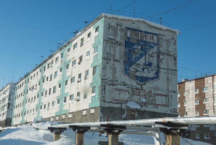 Cуровый арктический оазис за Полярным кругом