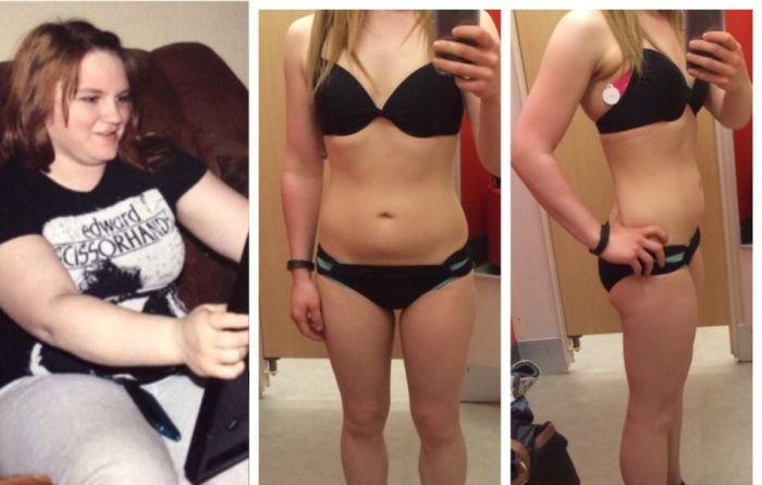 Фотографии людей «до» и «после», которым удалось похудеть (27 фото)