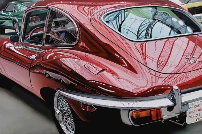 Потрясающие реалистичные рисунки автомобилей (25 фото)