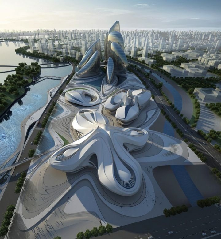 Проект фантастического культурного центра в Китае