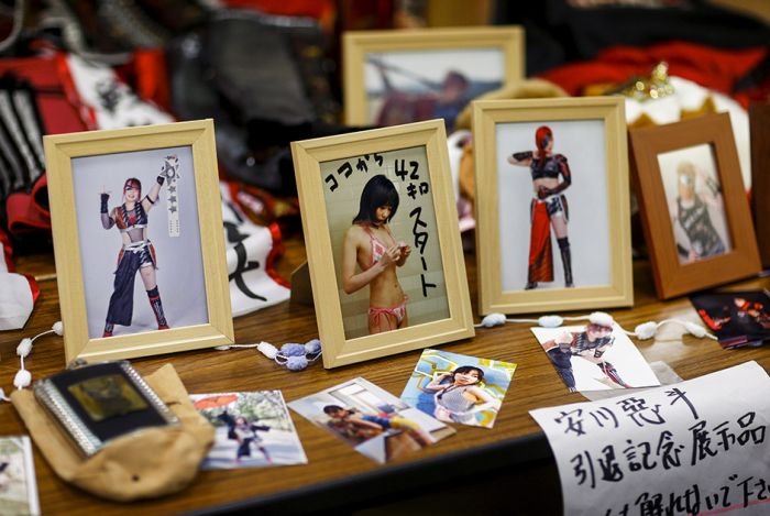 Женский реслинг в Японии (16 фото)
