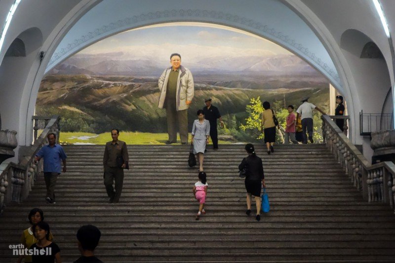 Пхеньянская подземка глазами иностранца