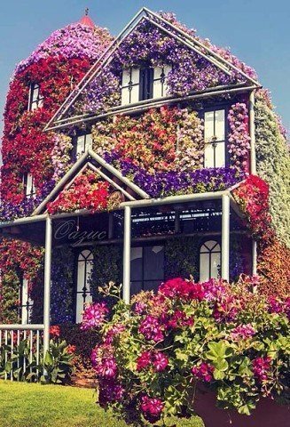 Цветочные домики