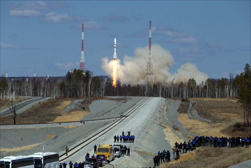 Первая ракета стартовала с космодрома Восточный