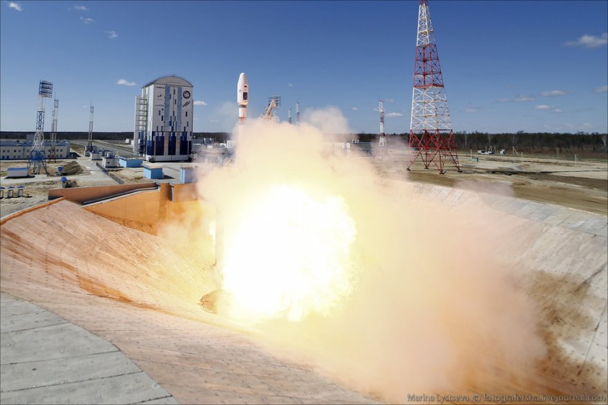 Первая ракета стартовала с космодрома Восточный