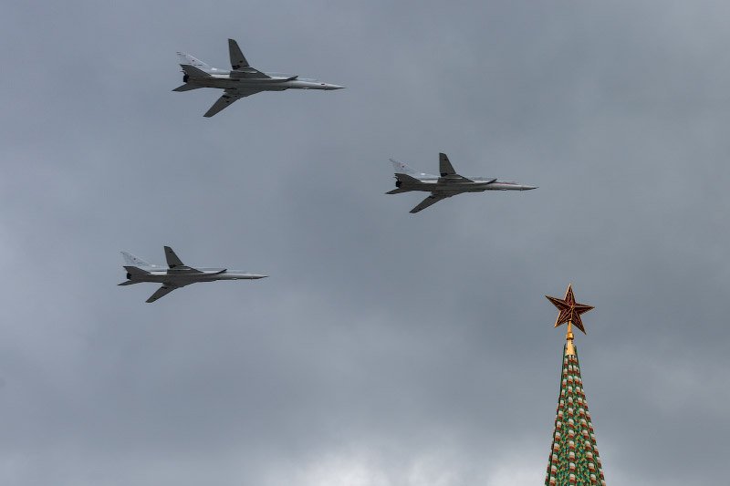 Фотоотчет о репетиции авиапарада на 9 мая