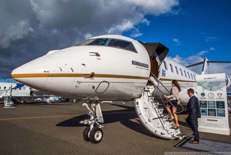 Комфортабельные самолеты на международной выставке Jet Expo 2016