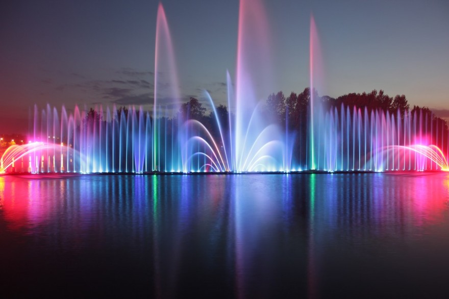 Невероятные и красивые фонтаны в мире