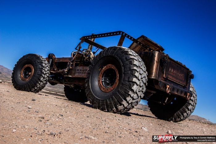 Постапокалиптический хот-род на базе Jeep Willy 1947 года (23 фото)