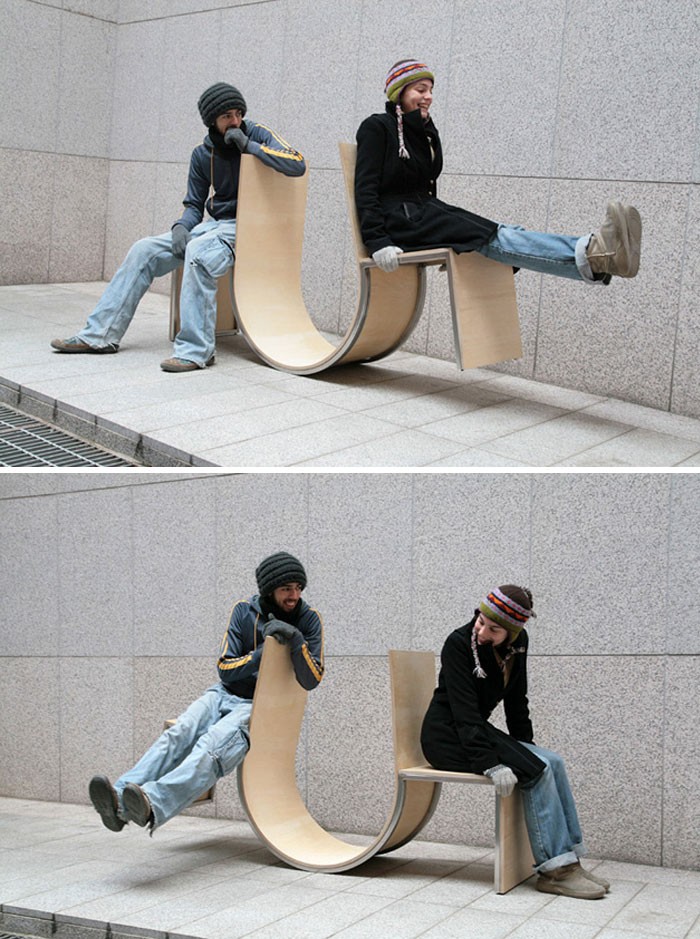 Самые креативные скамейки мира