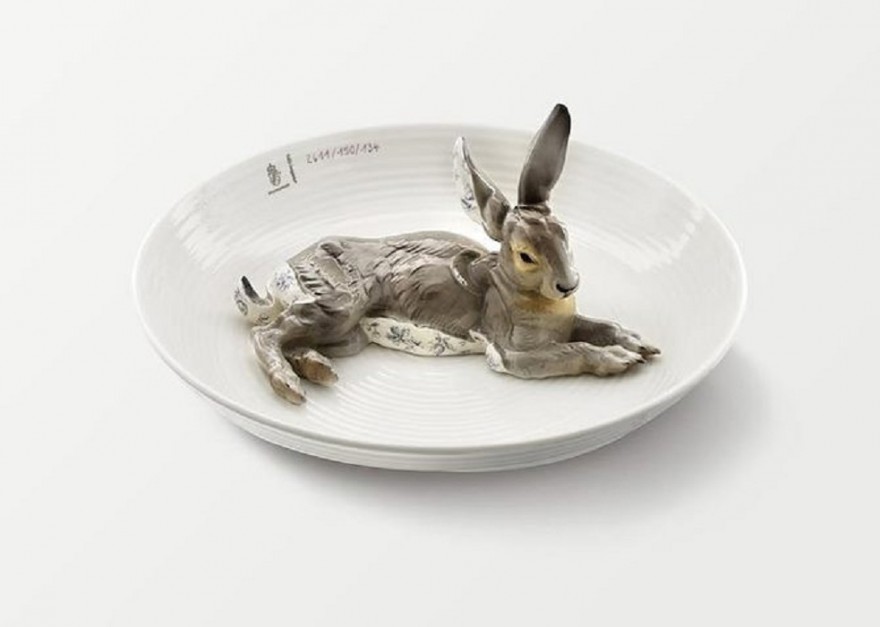 Фарфоровые тарелки с животными Hella Jongerius