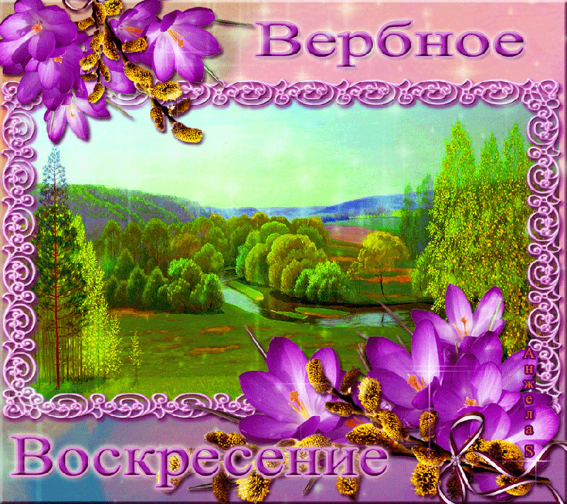 С Праздником Вербное Воскресение!