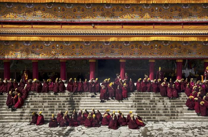 Великий молитвенный фестиваль Монлам в Тибете (14 фото)