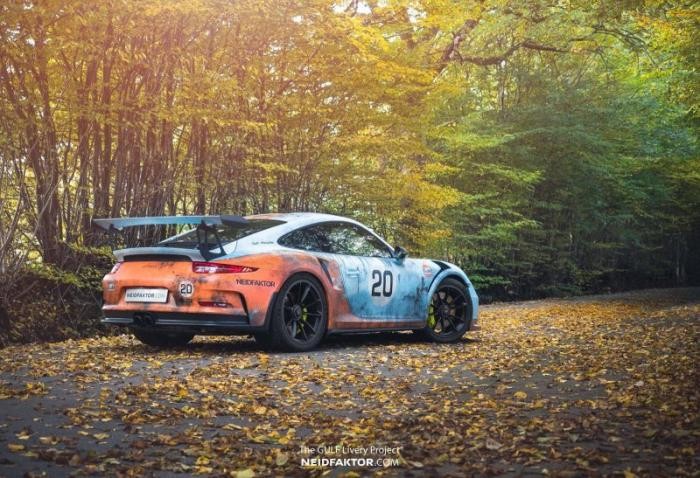 Немцы состарили новый Porsche 991 GT3 RS (15 фото)