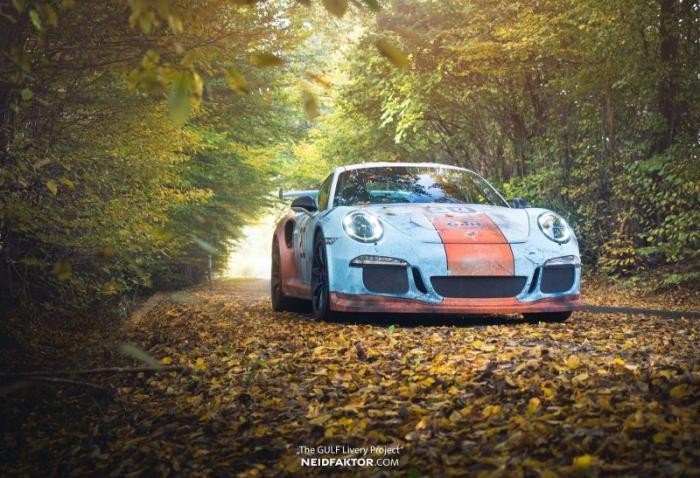 Немцы состарили новый Porsche 991 GT3 RS (15 фото)