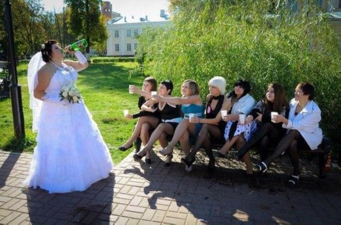 Забавные фото со свадеб (32 фото)