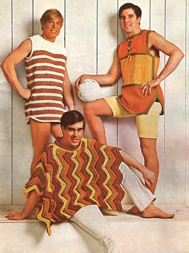 Мужская мода 70-х, которую невозможно забыть (16 фото)