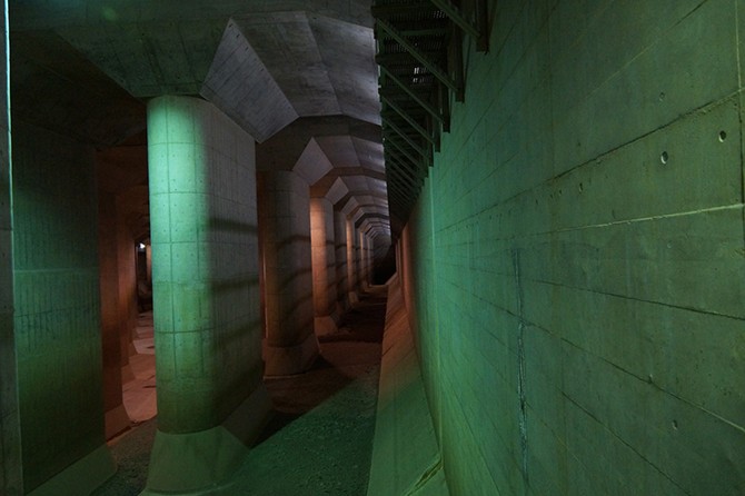Огромное подземелье под Токио (12 фото)