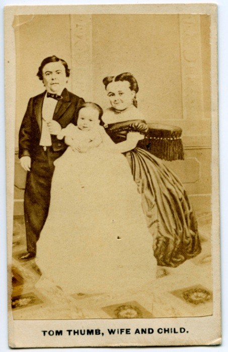Роскошная свадьба лилипутов в годы гражданской войны в США (10 фото)