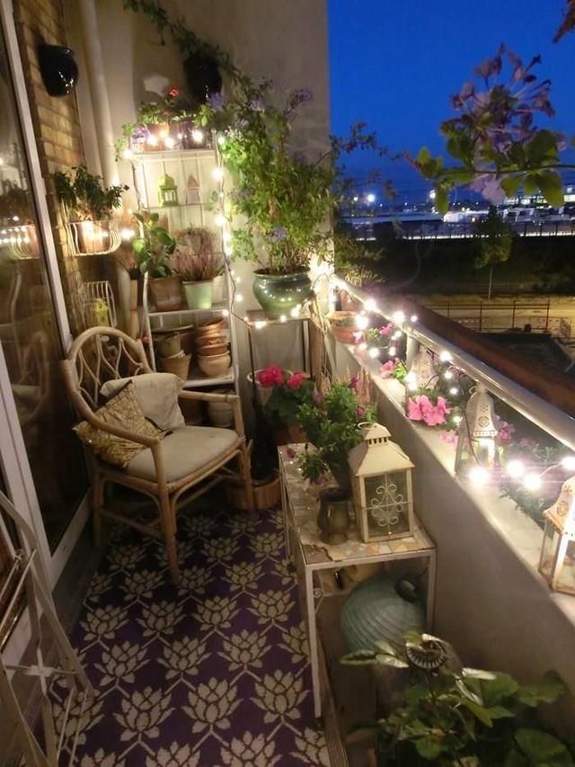 Самые красивые маленькие балконы (16 фото)