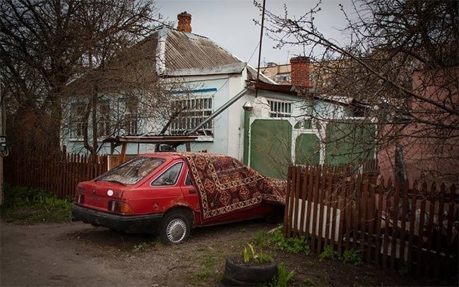 Невероятные приключения ковров в России (30 фото)